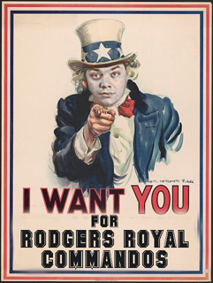 Commandos Enlistment Poster